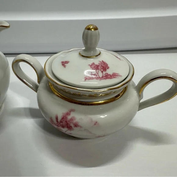 Vintage Winterling Bavaria Germany coffee/Tea set 14 pc set gold trim. - Picture 6 of 15